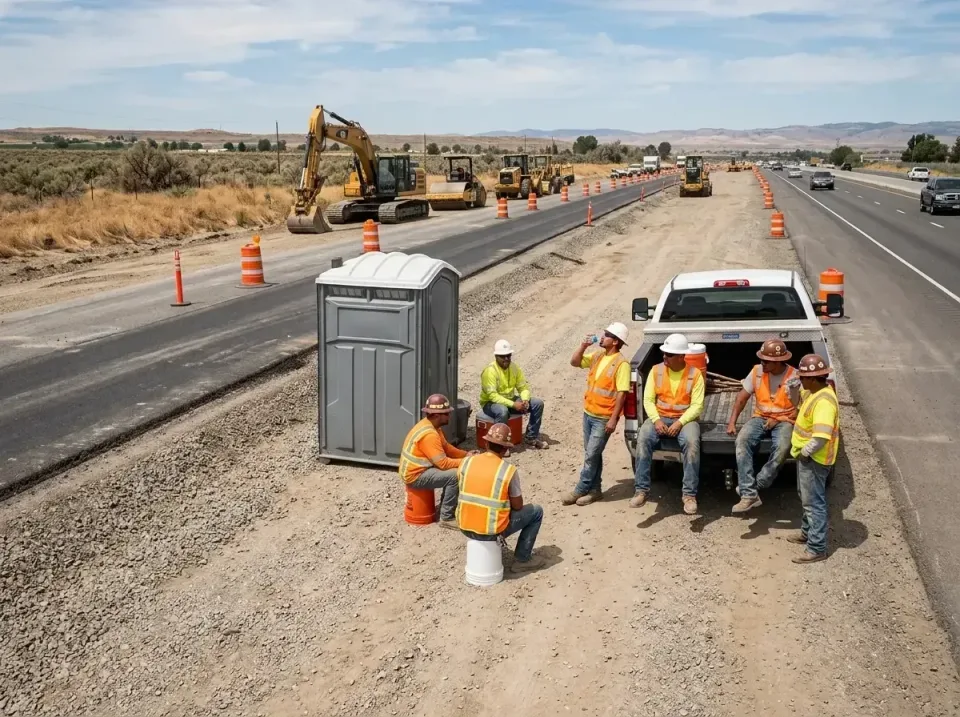 highway-road-construction-crew-007 — frequently asked questions, Porta Potty and Restroom Rentals in Church Hill, TN